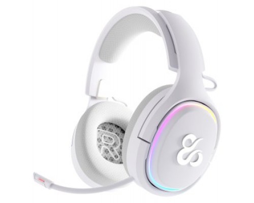 Newskill Gaming NS-HS-ATON-WH auricular y casco Auriculares Inalámbrico y alámbrico Diadema Juego USB Tipo C Bluetooth Blanco (Espera 4 dias)