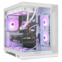 CAJA NOX HUMMER ASTRA NEO SEMITT ATX CRISTAL FRAMELESS BLANCO