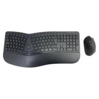 Teclado Y Mouse Wireless Ergonomico Conceptronic