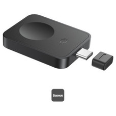 OS-BASEUS MAGPRO MAGNETIC WIRELESS CHARGER FOR E-WATCH 2.5W COSMIC BLACK (Espera 4 dias)