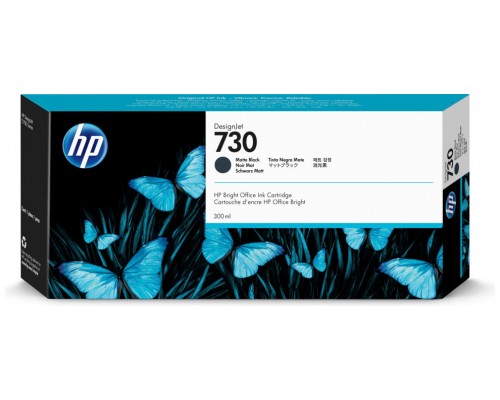 HP nº730 300-ml Matte Black Ink Crtg