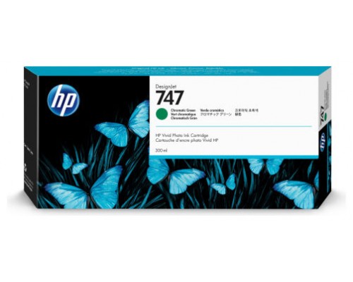 HP nº747 300-ml Chromatic Green Ink Cartridge