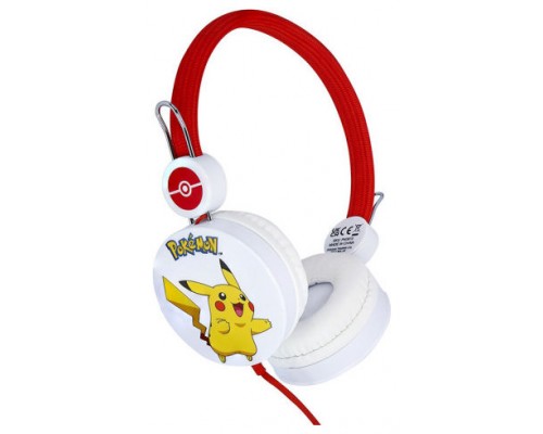 AURICULARES KIDS CORE PIKACHU OTL TECHNOLOGIES REDSTRING PK0873 (Espera 4 dias)