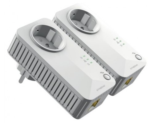 Strong Powerline 600S Duo 600 Mbit/s Ethernet Blanco 1 pieza(s) (Espera 4 dias)