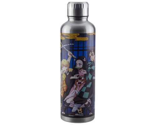 BOTELLA METÁLICA PREMIUM DEMON SLAYER PERSONAJES 4 PALADONE PP10191DE (Espera 4 dias)