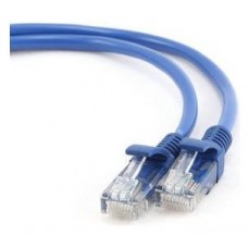 Cable CAT5E UTP moldeado 0,25m Azul