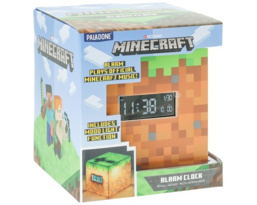 DESPERTADOR MINECRAFT PALADONE PP6733MCF (Espera 4 dias)