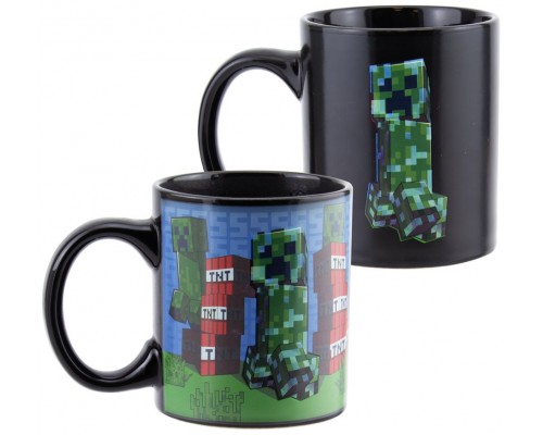 Paladone Minecraft Creeper Heat Change Mug tazón Multicolor Universal 1 pieza(s) (Espera 4 dias)