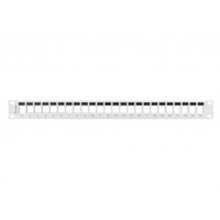 PATCH PANEL LANBERG 24 PUERTOS 1U RACK 19 PARA MODULOS KEYSTONE GRIS PATCH PANEL LANBERG 24 PUERTOS 1U RACK 19 PARA MODULOS KEYSTONE GRIS