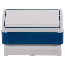 PACK 6 BLEU SELF-INKING STAMPS 40X90 MM