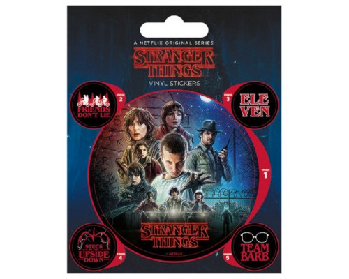 SET VINILOS STRANGER THINGS PYRAMID INTERNATIONAL REDSTRING PS7423 (Espera 4 dias)