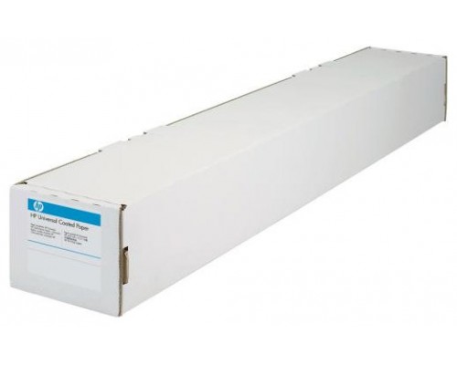 HP Papel Couche (Recubierto) Universal. Rollo 60", 30.5m x 1524mm, 120g.