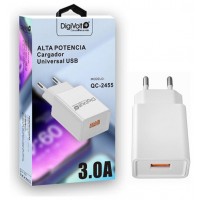 Cargador De Pared Con Salida Usb 3.0a Qc-2455