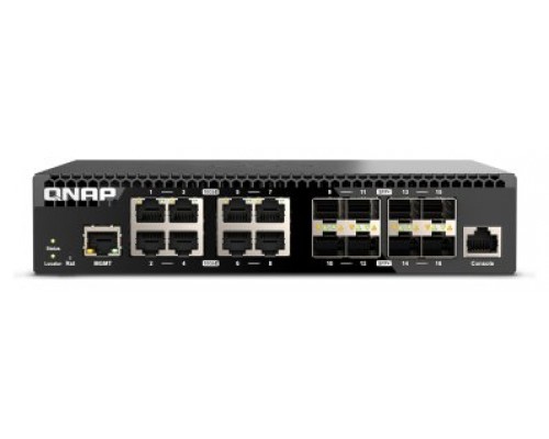 QNAP QSW-M3216R-8S8T Switch 8x10GbE SFP+ 8x10GbE