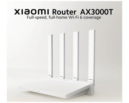 ROUTER WIRELESS AX3000T XIAOMI (Espera 4 dias)