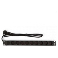 PEPEGREEN PDU TIPO REGLETA  CON 9 TOMAS  Y CABLE DE 2 M