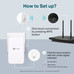 RANGE EXTENDER DUALBAND TP-LINK RE300 AC1200 WPS RANGE EXTENDER DUALBAND TP-LINK RE300 AC1200 WPS
