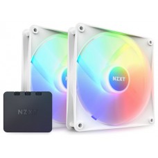 NZXT F140 RGB Core Carcasa del ordenador Ventilador 14 cm Blanco 2 pieza(s) (Espera 4 dias)