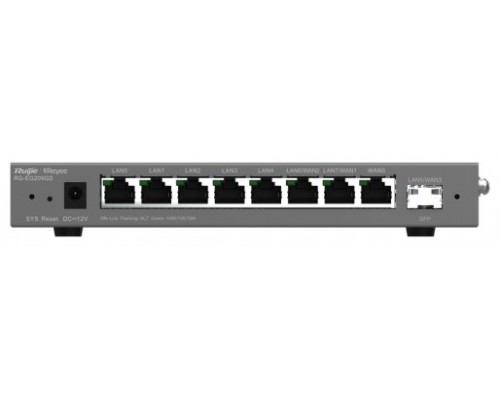 ROUTER RUIJIE REYEE RG-EG209GS 9-PORT GIGABIT + 1 SFP  MULTIWAN ROUTER