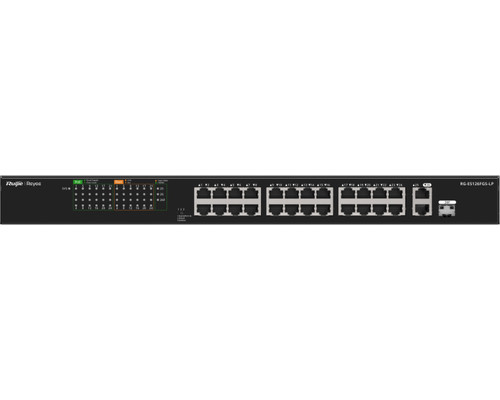 SWITCH RUIJIE UNMANAGED 24 RJ45 POE 1 SFP COMBO