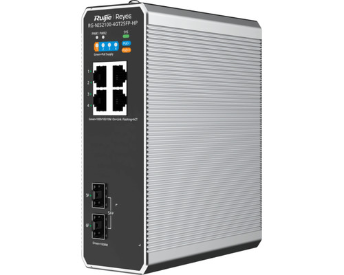SWITCH INDUSTRIAL RUIJIE POE CLOUD CAPA 2