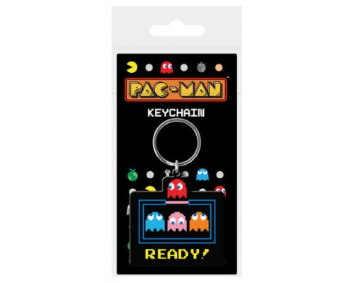 LLAVERO DE GOMA PAC-MAN PYRAMID REDSTRING RK39330C (Espera 4 dias)