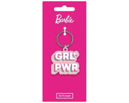 LLAVERO BARBIE (GRL POWER) 6 CM PYRAMID REDSTRING RK39477C (Espera 4 dias)