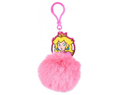 LLAVERO POM POM SUPER MARIO PRINCESS PEACH PYRAMID RKP39156 (Espera 4 dias)