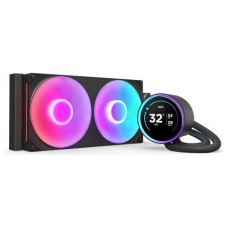 NZXT Kraken Elite 280 RGB Procesador Sistema de refrigeración líquida todo en uno 14 cm Negro 1 pieza(s) (Espera 4 dias)