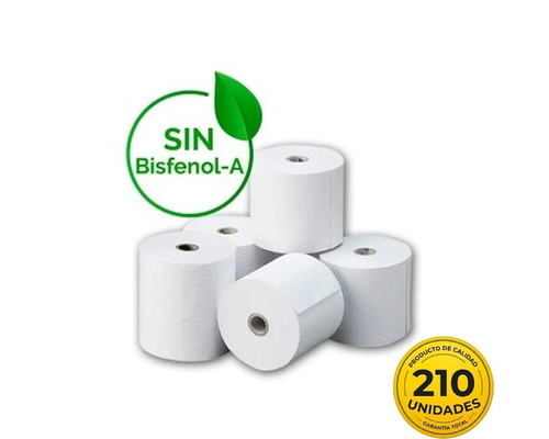 PAPEL TERMICO 57X35 210U BPA