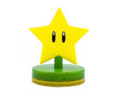 LÁMPARA ICONS ESTRELLA SUPER MARIO 12 CM PALADONE PP6361NNV2 (Espera 4 dias)