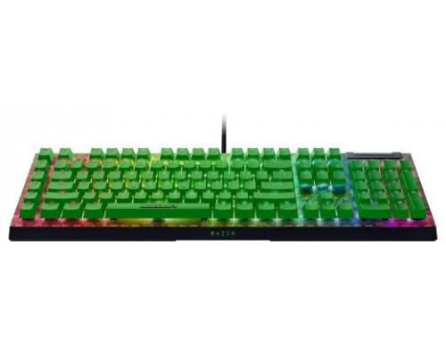 TECLADO RAZER BLACKWIDOW V4 X GREEN SWITCH (US LAYOUT) (RZ03-04704100-R3M1) (Espera 4 dias)