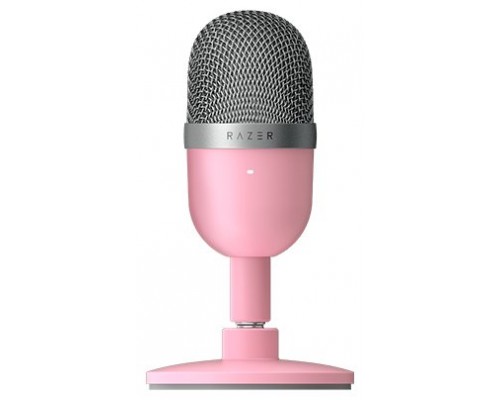 Razer Seiren Mini Rosa Micrófono de superficie para mesa (Espera 4 dias)
