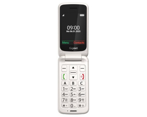 Gigaset GL595 7,11 cm (2.8") 114 g Blanco Teléfono para personas mayores (Espera 4 dias)