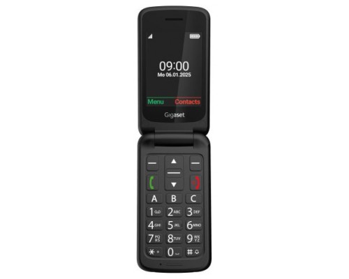 Gigaset GL595 7,11 cm (2.8") 114 g Negro Teléfono para personas mayores (Espera 4 dias)
