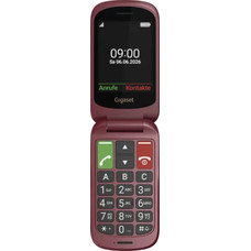 Gigaset GL40 7,11 cm (2.8") 88 g Rojo Tel&eacute;fono para personas mayores (Espera 4 dias)