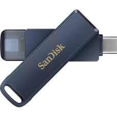 SanDisk iXpand unidad flash USB 128 GB USB Type-C / Lightning 3.2 Gen 1 (3.1 Gen 1) Azul (Espera 4 dias) SanDisk iXpand unidad flash USB 128 GB USB Type-C / Lightning 3.2 Gen 1 (3.1 Gen 1) Azul (Espera 4 dias)