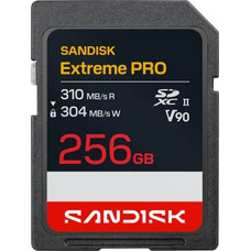 SanDisk Extreme PRO SD UHS-II V90 Card - 256GB SDXC (Espera 4 dias)