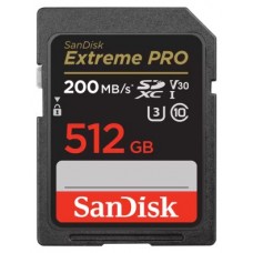 SanDisk Extreme PRO 512 GB SDXC Clase 10 (Espera 4 dias)