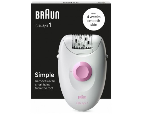 DEPILADORA ELECTRICA BRAUN SILK-EPIL 1 SE1-000 CABLE 20 PINZAS DEPILADORA ELECTRICA BRAUN SILK-EPIL 1 SE1-000 CABLE 20 PINZAS