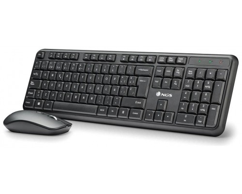 TECLADO + RATON WIRELESS SERENITY KIT NGS (Espera 4 dias)