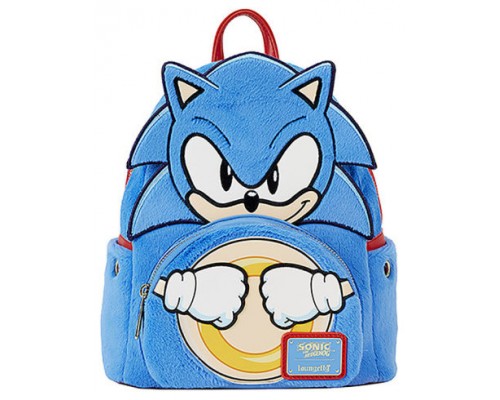 MINI MOCHILA THE HEDGEHOG LOUNGEFLY SGABK0006 (Espera 4 dias)