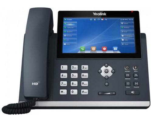 YEALINK SIP-T48U 16 cuentas, CON PoE