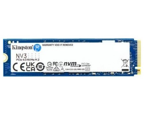 Kingston NV3 SSD 4TB PCIe NVMe Gen 4.0