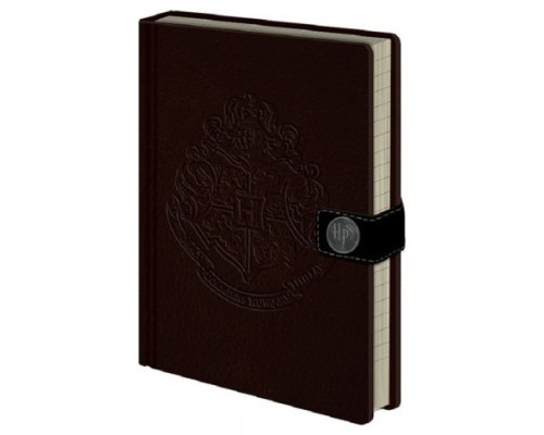 CUADERNO A5 PREMIUM ESCUDO DE HOGWARTS PYRAMID INTERNATIONAL REDSTRING SR72394 (Espera 4 dias)