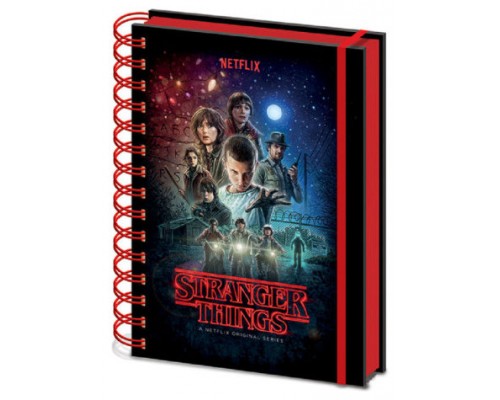 LIBRETA STRANGER THINGS POSTER PYRAMID INTERNATIONAL SR72776 (Espera 4 dias)