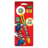 BOLÍGRAFO MULTICOLOR SUPER MARIO PYRAMID SR72884 (Espera 4 dias)