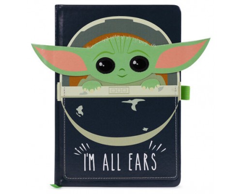 CUADERNO A5 PREMIUM GROGU I'M ALL EARS 21 X 15 CM PYRAMID INTERNATIONAL SR73279 (Espera 4 dias)