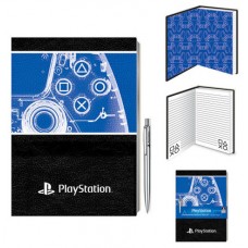 CUADERNO PREMIUM A5 CON BOLÍGRAFO PLAYSTATION 21 X 15 CM PYRAMID SR74120 (Espera 4 dias)