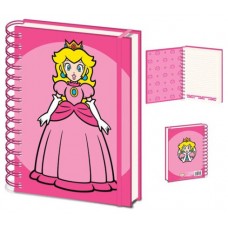 CUADERNO DE ESPIRAL A5 PRINCESA PEACH 21 X 15 CM PYRAMID REDSTRING SR74586 (Espera 4 dias)